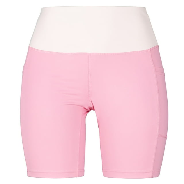 Biker Deportivo Wilson para Mujer Split con Bolsas Laterales Bicolor Rosa Talla G