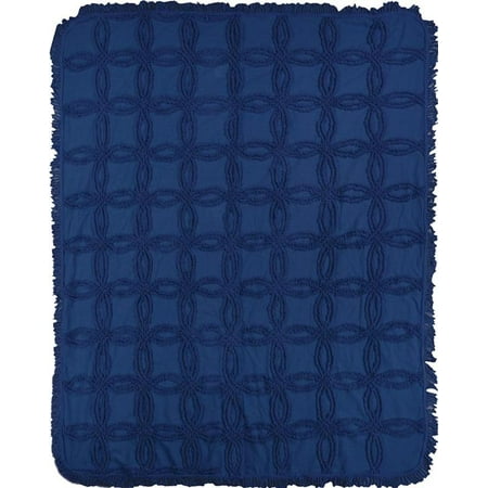Solid Navy Blue Blanket Bedding Throw Fleece Full Queen ...