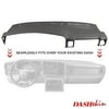 DashSkin Molded Dash Cover for 00-06 GM Tahoe Suburban Yukon Avalanche (exc Escalade) and 99-06 Silverado Sierra in Dark Pewter Grey (USA Made)