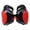 Black Red, variant on 2 Pieces Muay Thai Thigh Pad Leg Kick Pad Target Training Thickened PU EVA Foam for Athletes and Coaches