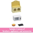 thumbnail image 2 of Armario para Microondas Calico Critters Muebles de Casa de Muñecas, 2 of 18