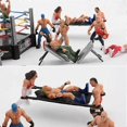 thumbnail image 3 of Mini Wrestling Figure Playset, Wrestler Warriors Toys With Square Ring & Accessories, Fun Miniature Fighting Action Figures Gift For Kids Boys, 3 of 5