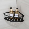 thumbnail image 2 of Shower Caddy  Corner Shower Caddy Bathroom Shelves, Bathroom Shelf Organizer, Shower Triangle Storage Rack Corner Shelves, Wall Mounted Home Organizer Bath Accessories/Gold 2 Layers, 2 of 3