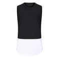 thumbnail image 3 of zfhfof Mens Workout Tank Tops Lightweight Sleeveless Running Gym Muscle Shirts Color Block Summer Tee Top, 3 of 3
