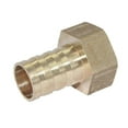 thumbnail image 5 of 2x Hose Barbed 19mm X 3/4 NPT Female Thread Brass Coupler Splicer Pipe Fitting, 5 of 5