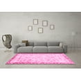 thumbnail image 3 of Ahgly Company Indoor Rectangle Abstract Pink Modern Area Rugs, 2' x 4', 3 of 4