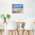 thumbnail image 2 of Ocean Beach Wall Art for Bathroom Seascape Nature Landscape Canvas Wall Art Wall Paintings Home Decor Blue Sea Coastal Wall Pictures for Living Room Bedroom Office Ready To Hang, 16x12 Inch, 2 of 6