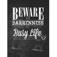 thumbnail image 2 of Sundance Studio 19x24 Black Ornate Wood Framed with Double Matting Museum Art Print Titled - Beware with Border, 2 of 4