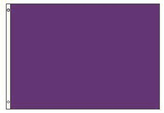 Vista Flags Purple Flag Solid Color Banner Advertising Pennant