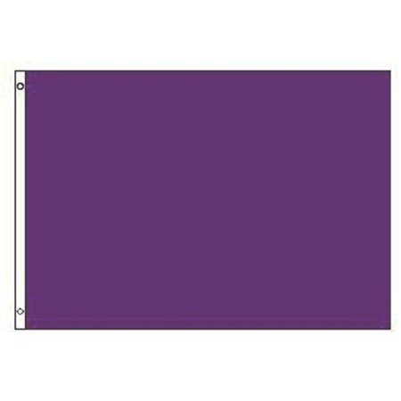 Vista Flags Purple Flag Solid Color Banner Advertising Pennant