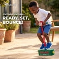 thumbnail image 6 of Flybar My First Foam Pogo Jumper for Kids, Screen-Free Active Foam Pogo Stick w/ Squeak, Indoor Outdoor Bungee Hopper Toy for Balance & Coordination, Bouncy, Supports 250 lbs, Football Helmet, Ages 3, 6 of 7