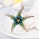 thumbnail image 3 of Moda de lujo Rhinestone Pin Broche Náutico Pin Verde Zulema Broche animal de diamantes de imitación, 3 of 8