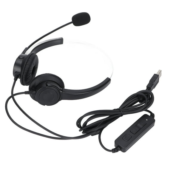 Customer Service Chat Headset,USB Headset Call Center USB Headset Headset Masterfully Created