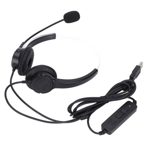 Auricular Auricular USB Chat de servicio al cliente Reducción de ruido para cursos en línea para Call Center para servicio al cliente