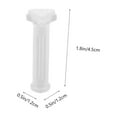 thumbnail image 2 of OUNONA 6Pcs White Roman Pillar Statues for Wedding Roman Column Pillars Set and Home Decor, 2 of 8