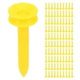 thumbnail image 2 of LYUMO Lightweight Tees,Yellow Tees,100Pcs Tees Professional Lightweight Reduce Friction More Stable Plastic Yellow Golfing Tees, 2 of 8