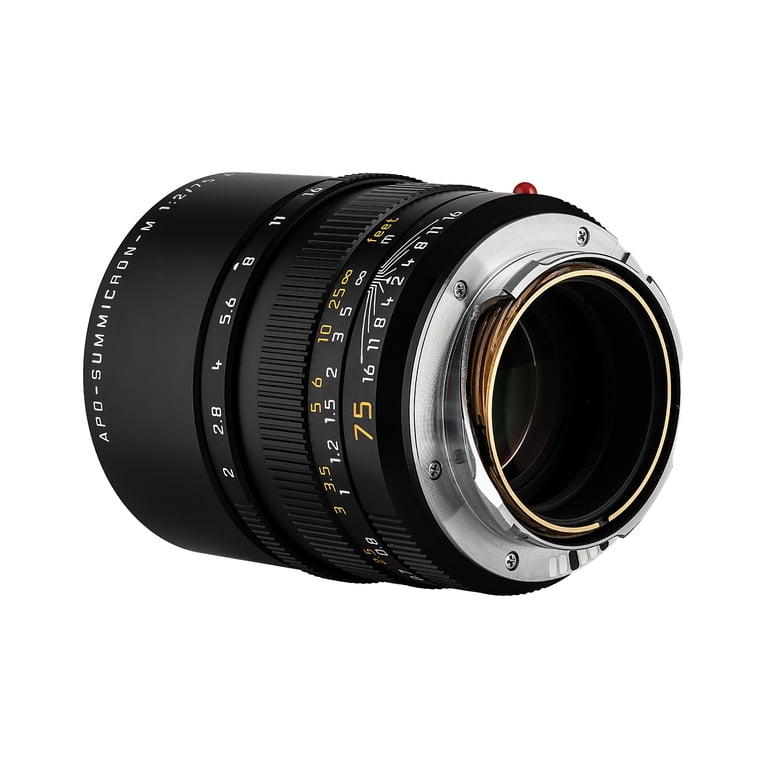 Leica APO-Summicron-M 75mm f/2 ASPH. Lens Black | Compact M-Mount