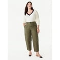 thumbnail image 5 of Free Assembly Women's High Rise Barrel Cargo Pants, 26” Inseam, Sizes 0-18, 5 of 7