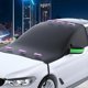 thumbnail image 4 of Magnetic Windshield Cover For Ice And Snow, Foldable Sun Protection Windproof Waterproof Car Windshield Cover Weatherproof Car Cover, 4 of 5
