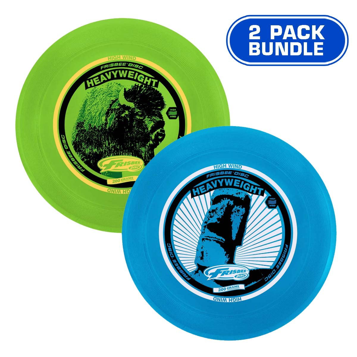 Blue Wham-O Heavyweight 200g Frisbee Disc 