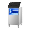 thumbnail image 4 of Commercial Ice Maker Bin 250lbs, Stainless Steel Ice Storage Container, Large Capacity Ice Chest for Restaurant, Bar, Hotel, Home Kitchen, 4 of 7