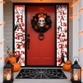 thumbnail image 5 of RKSTN Décorations d'Halloween Couplet de Fête Rideau de Porte Carnaval Disposition de Fête Couplet Photo, 5 of 5