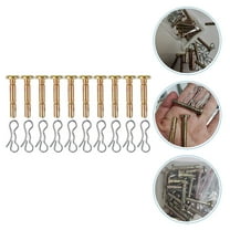Soimiss 10 Snow Plow Shear Pins Durable Use for Snow Blowers Stainless Steel