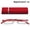 elegant red, variant on Half Frame Reading Glasses for Men and Women Lightweight Computer Readers with Portable Case,precious blue