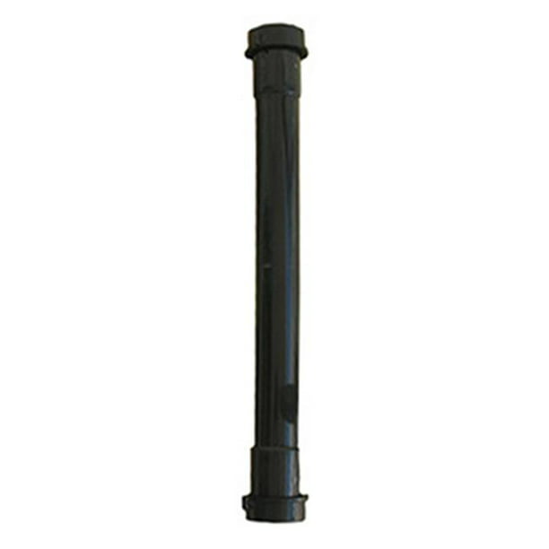 LASCO 03-4363 Tubulaire en Plastique Noir 1-1/4-Inch par 16-Inch Double Extension de Joint de Glissement avec Écrou et Rondelle