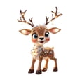 thumbnail image 4 of Navidad Elk Colgante,Navidad Elk colgante ornamento colgante de acrílico,Navidad Decoración Fiesta Invierno Año Nuevo Ventana,Xmas Holiday Wall Photo Prop Interior Puertas Oficina,Casa de, 4 of 8
