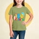 thumbnail image 4 of Blusas y camisas de manga corta con cuello redondo, moda de verano y primavera, para niños, cuello redondo, manga corta, temporada escolar, camiseta estampada, blusa de poliéster para niños, 4 of 5