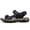 black, variant on Men's Outdoor Sport Adjustable Sandals, Non-Slip Breathable Hiking Summer Shoes