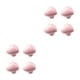 thumbnail image 1 of Bearachild 4 pomos de armario resistentes y duraderos para una larga duración hechos con tiradores de puerta de armario de cerámica rosa claro Rosa claro 2Conjunto, 1 of 6