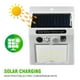 thumbnail image 4 of Alarma solar con sensor de movimiento, luz infrarroja inalámbrica de seguridad para exteriores con alerta sonora y luminosa, 3 modos, alto volumen y antirrobo para granjas, jardines y obras de, 4 of 7