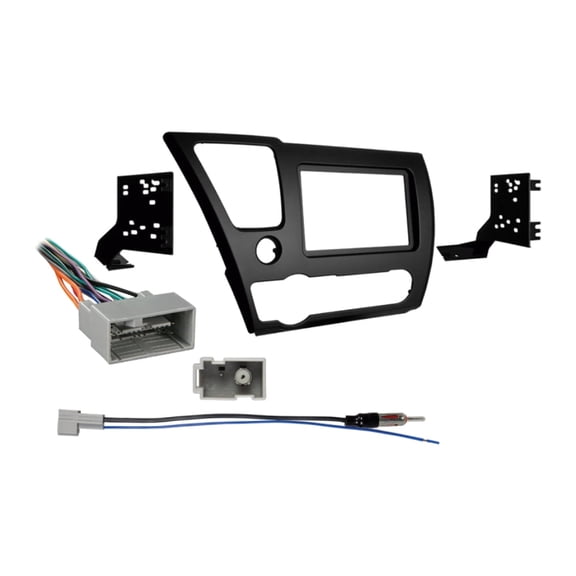 Metra Double DIN Stereo Harness Radio Install Dash Kit for Honda Civic 2013-2014