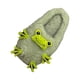 thumbnail image 3 of Pantuflas de felpa de rana, zapatos deslizantes de animales, pantuflas peludas suaves antideslizantes cálidas de dibujos animados, zapatos de interior Verde 40 A 41 Yinane Zapatillas calientes, 3 of 8
