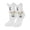 White, variant on Wensltd Women Cute Socks Thick Warm Plush Socks Soft Cozy Winter Thermal Comfortable Indoor Floor Socks Coffee
