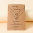 thumbnail image 4 of SIEYIO 2/3 Packs Knot Necklaces Best Friend Forever Friendship Pendant Necklace, 4 of 14