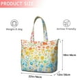 thumbnail image 4 of Light Pioneer Flower Pattern Travel Tote Bags for Women Carry On,Large Weekender Bags for Women Travel,Multi Functional Duffle Bag for Work,Shopping,Sports, 4 of 5