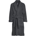 thumbnail image 5 of Lands' End Men's Full-Length Turkish Cotton Terry Bathrobe – 55" Length | Plush, Absorbent, 2 Pockets, Spa Comfort, 5 of 8