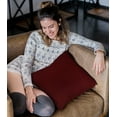 thumbnail image 5 of A1HC Outdoor Waterproof Pillow Covers 22x22 Inch, Pack of 2, Copper Rust – Luxurious Decorative Throw Pillow Covers for Garden, Sofa & Chairs, 5 of 6