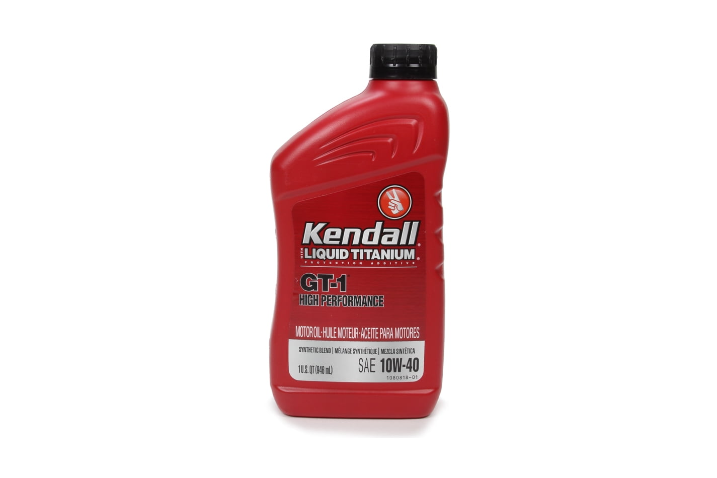 Kendall 10w40 Oil GT1 1Qt. Syn Blend