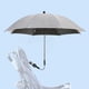 thumbnail image 4 of Paraguas ajustable y desmontable para cochecito de bebé, accesorios para carrito + sombrilla para exteriores gris, 4 of 9