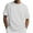 White, variant on Ashirexll T Shirts for Man, Mens Shirts Casual, Big and Tall Fashion Solid Color and Plaid Printed Tops Short Sleeve Round Neck T-shirt