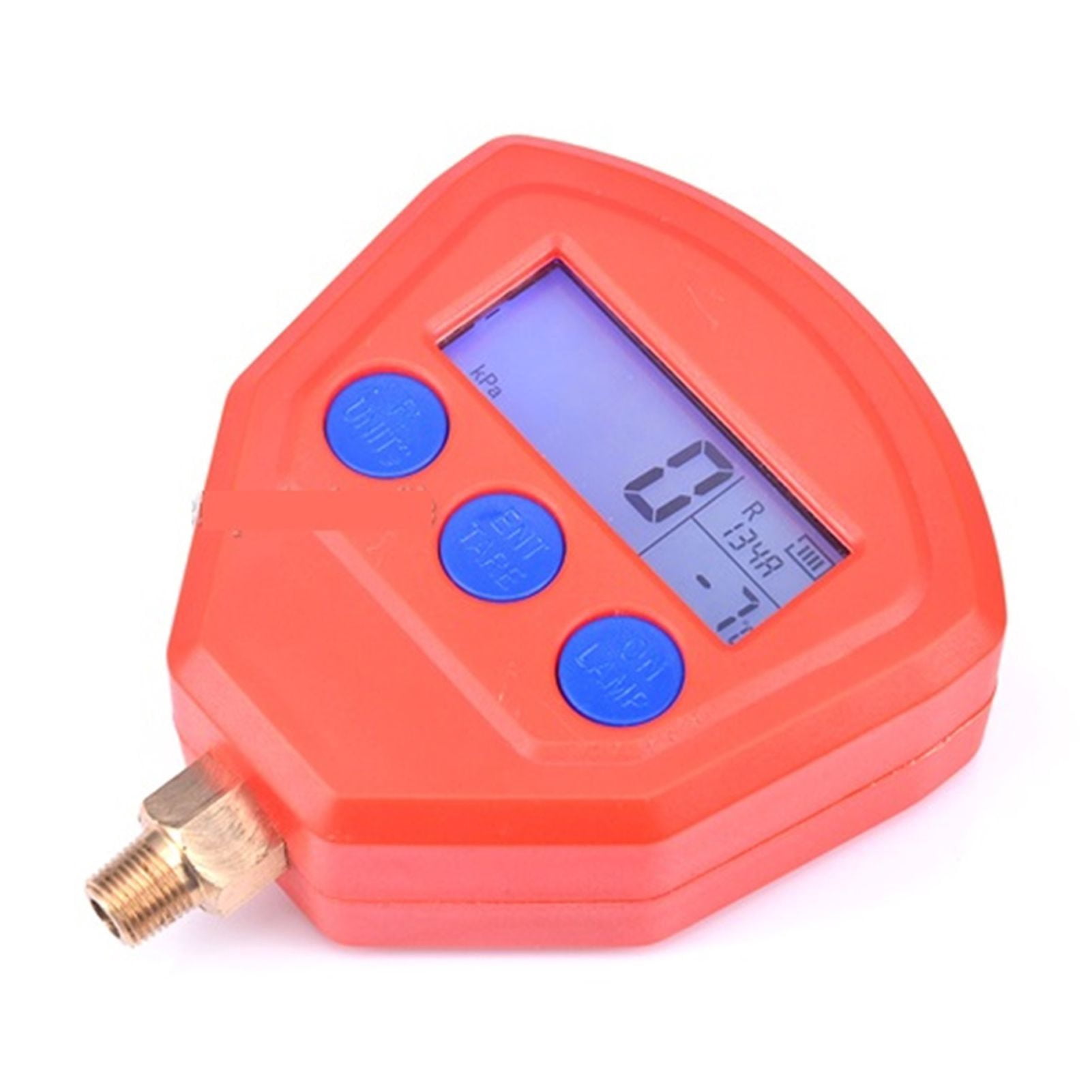 R22 R410 R407C R404A R134A Air Conditioner Refrigeration Single Manifold Vacuum Gauge Pressure Gauge Tool ,Easy to Operate