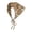 Khaki, variant on Crochet Bandana Head Kerchief Knitted Hair Scarves Cute Hair Scarf Hair Kerchief Headwrap Knitted Headband for Women Girls Black