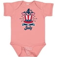 thumbnail image 3 of Inktastic 4th of July with Hat Flags and Stars Boys or Girls Baby Bodysuit, 3 of 5