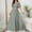 Gray, variant on Sentmoon Dresses for Women 2025 Elegant Classy Short Sleeve Solid Color Mesh Breathable Spring Wedding Guest Dress Summer 2026 Cute Regular Fit V Neck Plus Size Party Dress White XL