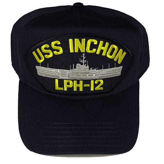 USS INCHON LPH-12 HAT CAP USN NAVY SHIP IWO JIMA CLASS AMPHIBIOUS ASSAULT BEIRUT