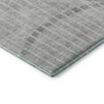 thumbnail image 4 of Addison Rugs Mayfield Washable Transitional Striped Gray Rectangle Rug, 9' x 12', 4 of 6